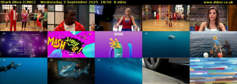 Shark Bites (CBBC) Wednesday 3 September 2025 18:50 - 18:58