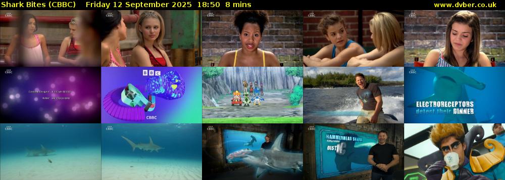 Shark Bites (CBBC) Friday 12 September 2025 18:50 - 18:58