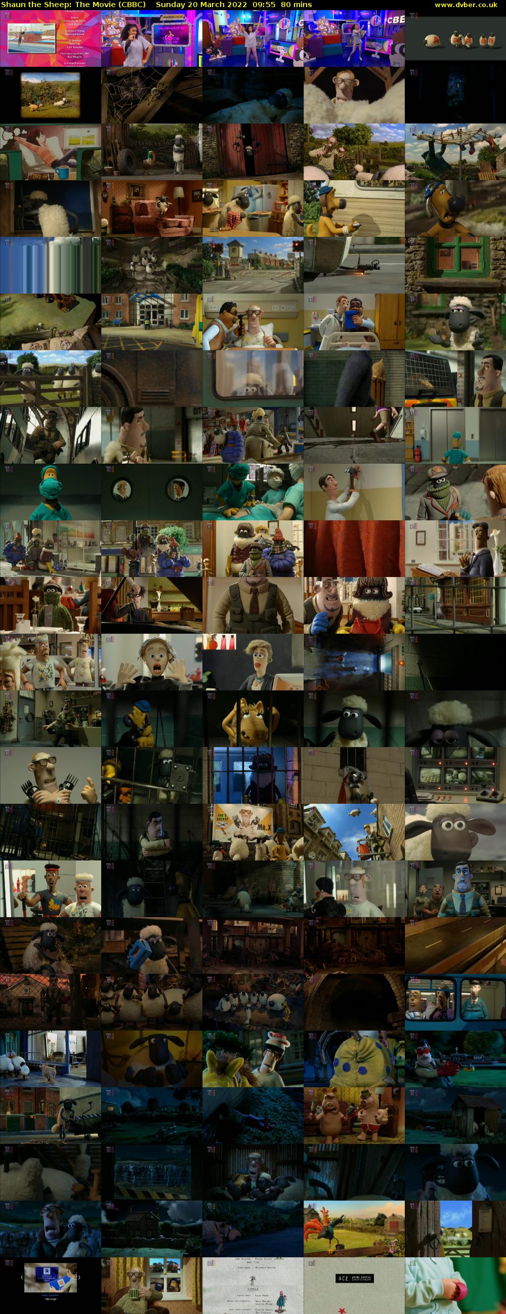 Shaun the Sheep: The Movie (CBBC) Sunday 20 March 2022 09:55 - 11:15