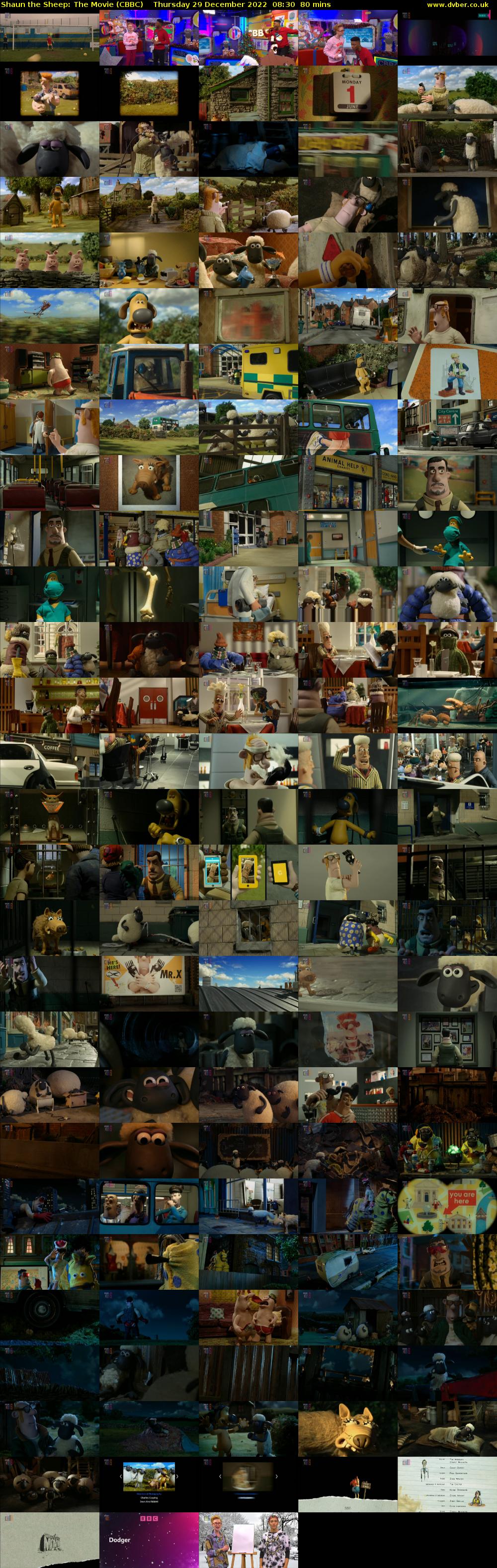 Shaun the Sheep: The Movie (CBBC) Thursday 29 December 2022 08:30 - 09:50