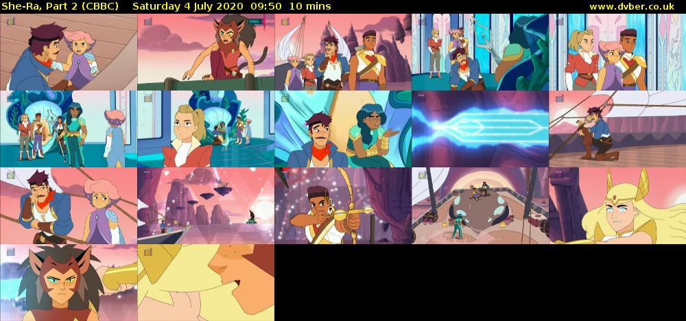 She-Ra, Part 2 (CBBC) Saturday 4 July 2020 09:50 - 10:00