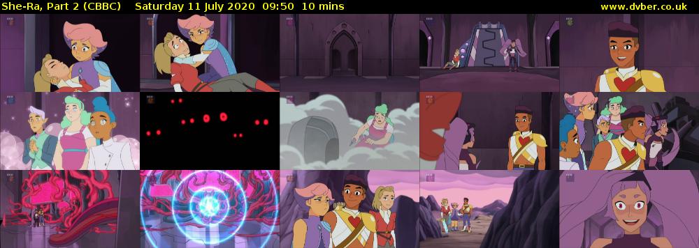 She-Ra, Part 2 (CBBC) Saturday 11 July 2020 09:50 - 10:00