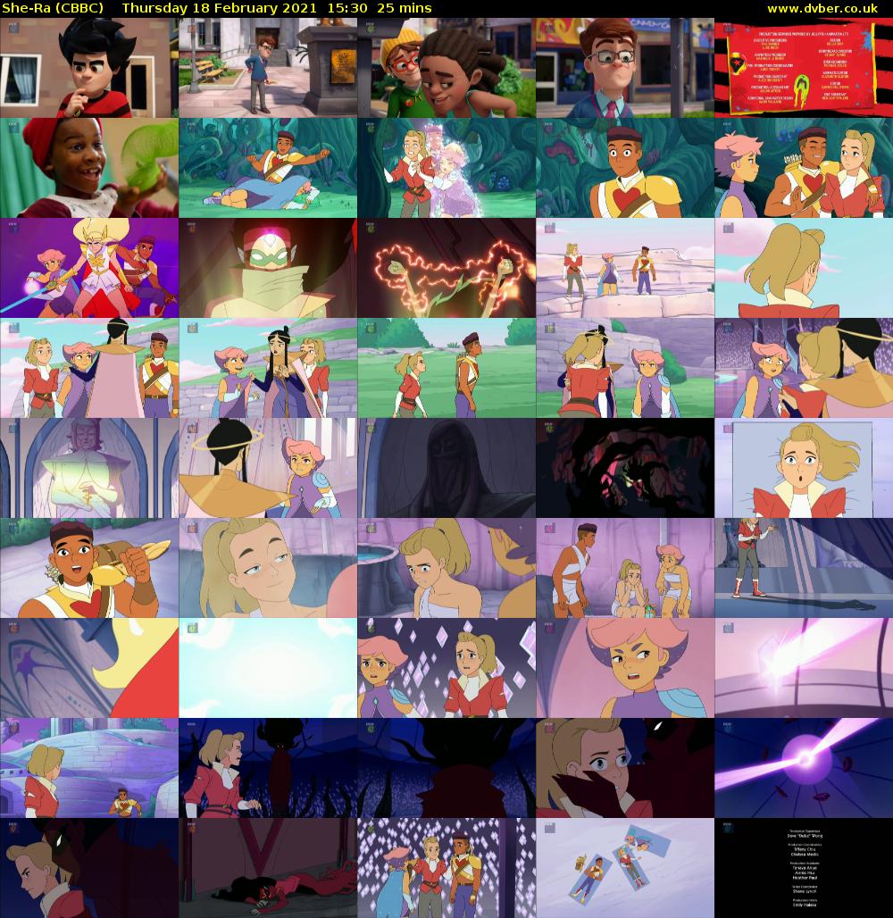 She-Ra (CBBC) Thursday 18 February 2021 15:30 - 15:55