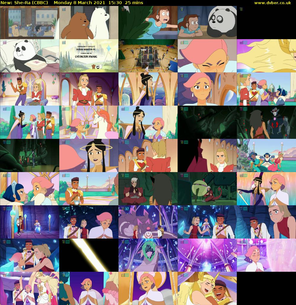 She-Ra (CBBC) Monday 8 March 2021 15:30 - 15:55