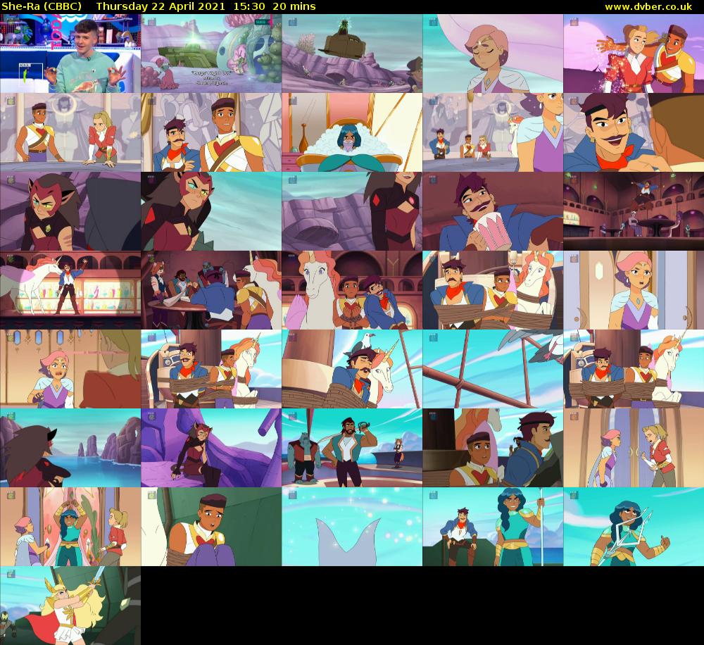 She-Ra (CBBC) Thursday 22 April 2021 15:30 - 15:50