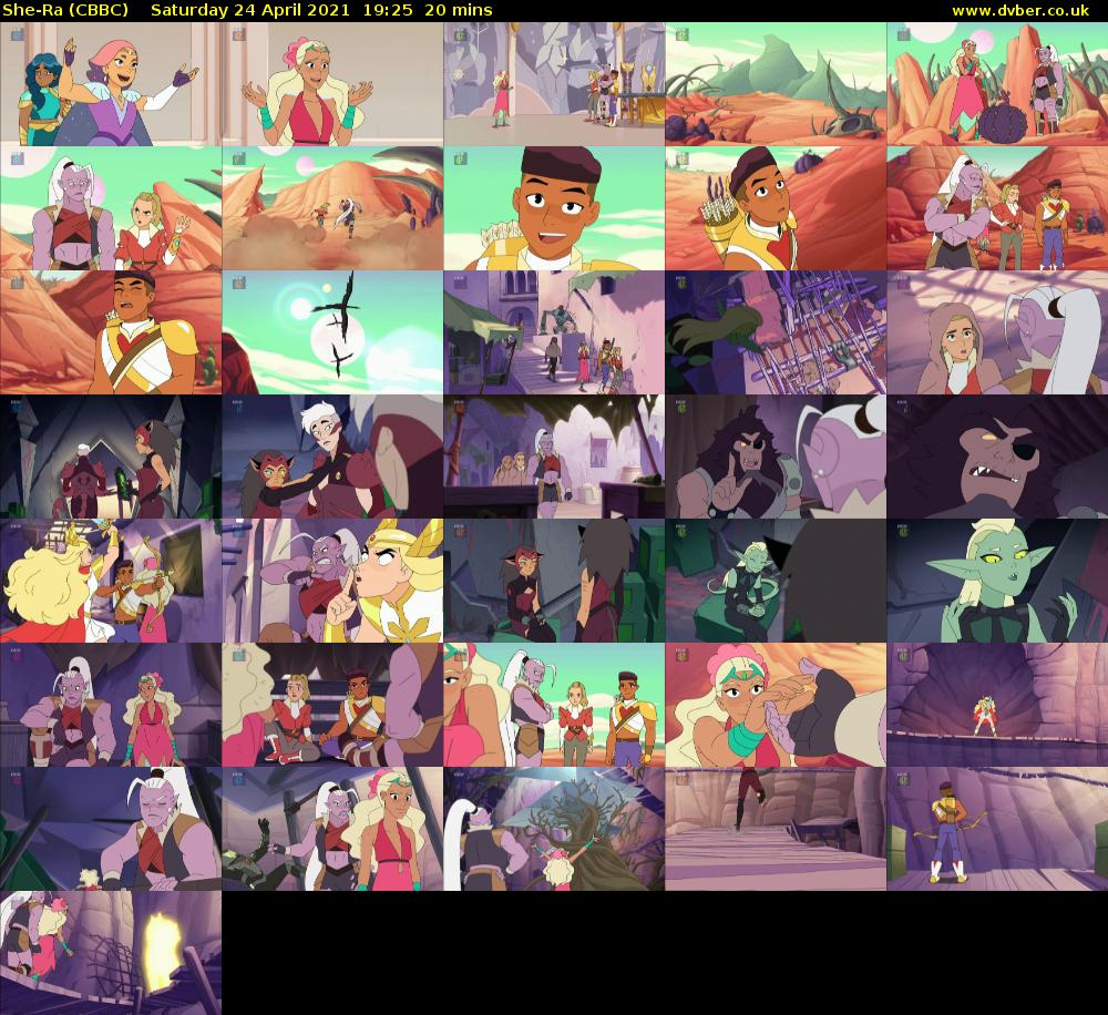 She-Ra (CBBC) Saturday 24 April 2021 19:25 - 19:45