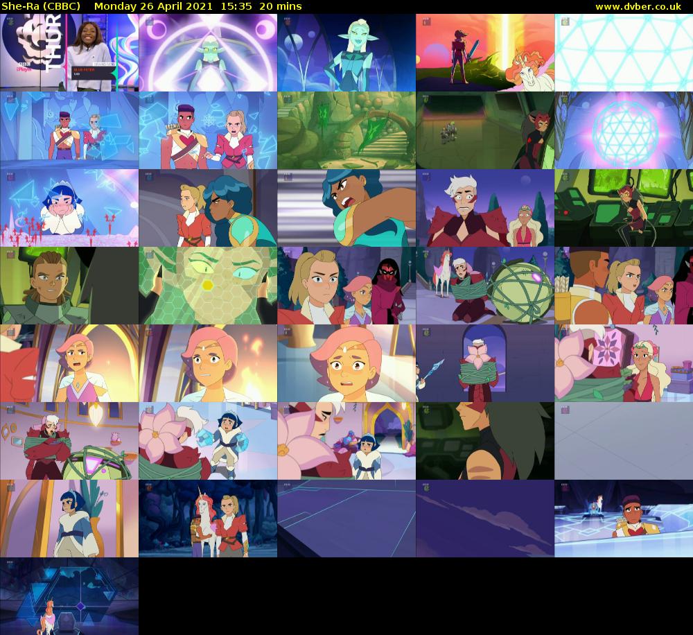She-Ra (CBBC) Monday 26 April 2021 15:35 - 15:55