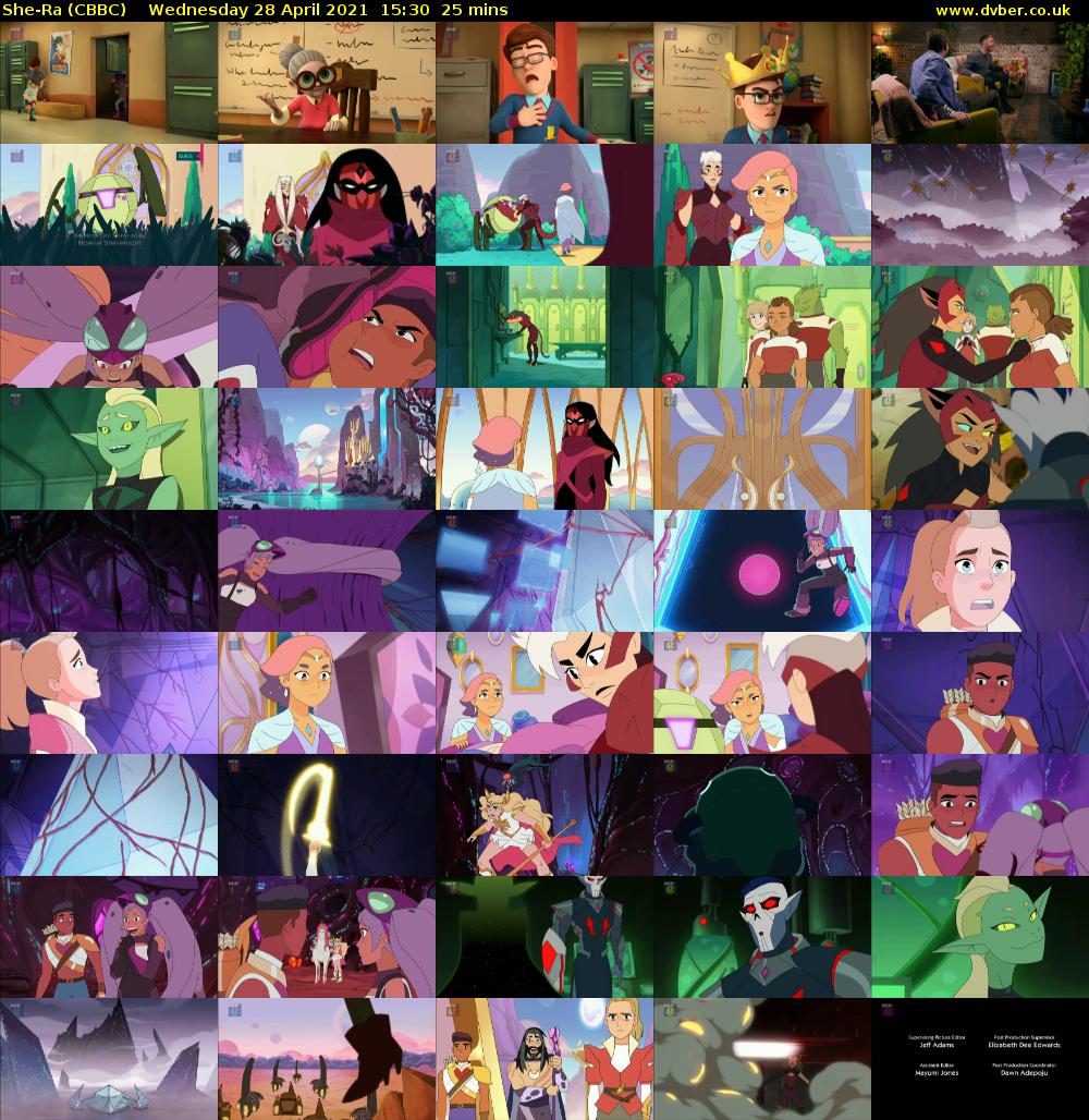 She-Ra (CBBC) Wednesday 28 April 2021 15:30 - 15:55