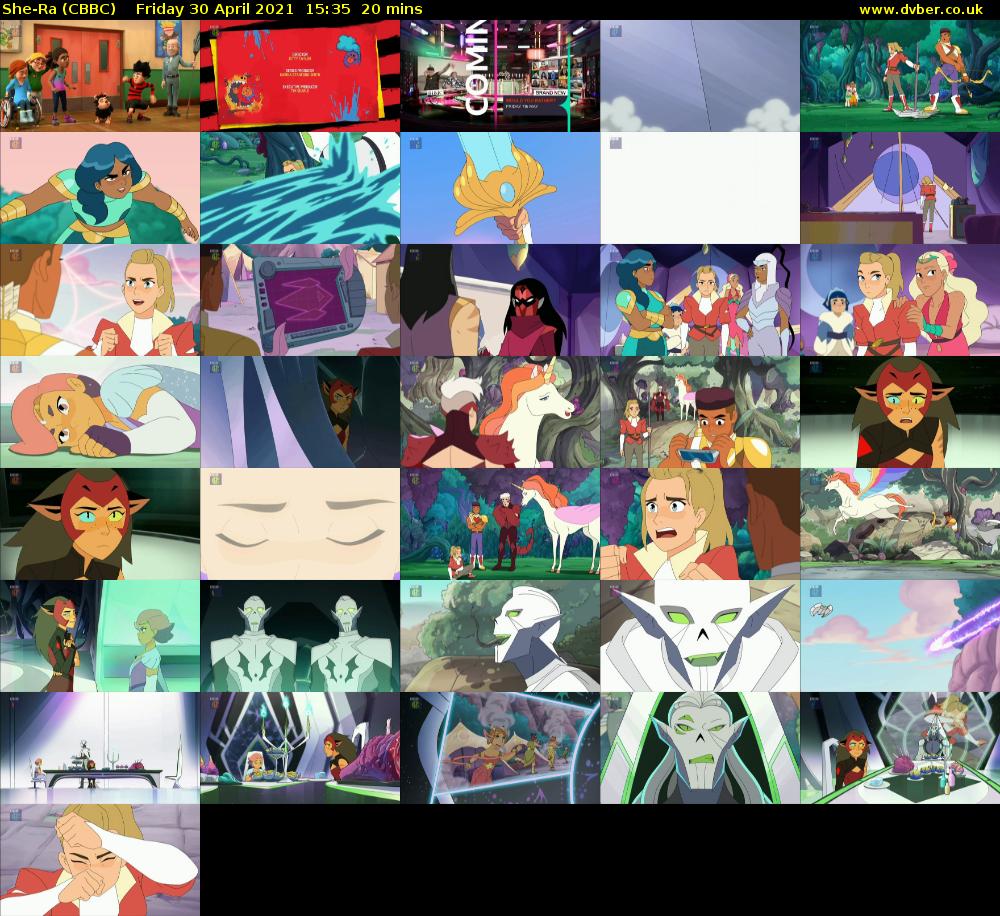 She-Ra (CBBC) Friday 30 April 2021 15:35 - 15:55