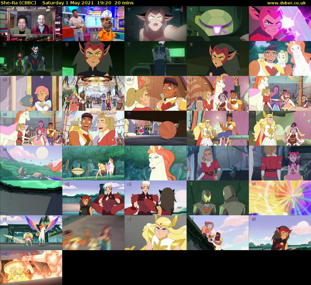 She-Ra (CBBC) Saturday 1 May 2021 19:20 - 19:40