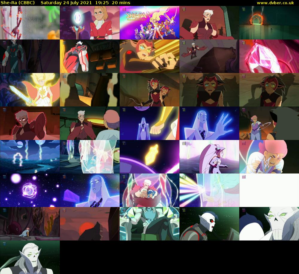 She-Ra (CBBC) Saturday 24 July 2021 19:25 - 19:45