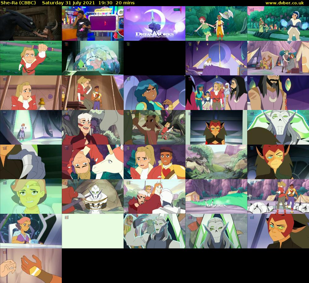 She-Ra (CBBC) Saturday 31 July 2021 19:30 - 19:50