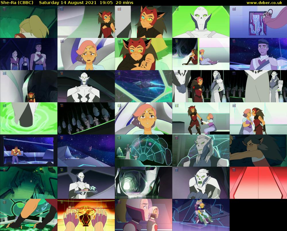 She-Ra (CBBC) Saturday 14 August 2021 19:05 - 19:25