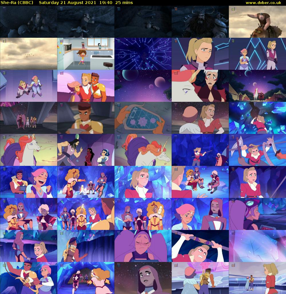 She-Ra (CBBC) Saturday 21 August 2021 19:40 - 20:05