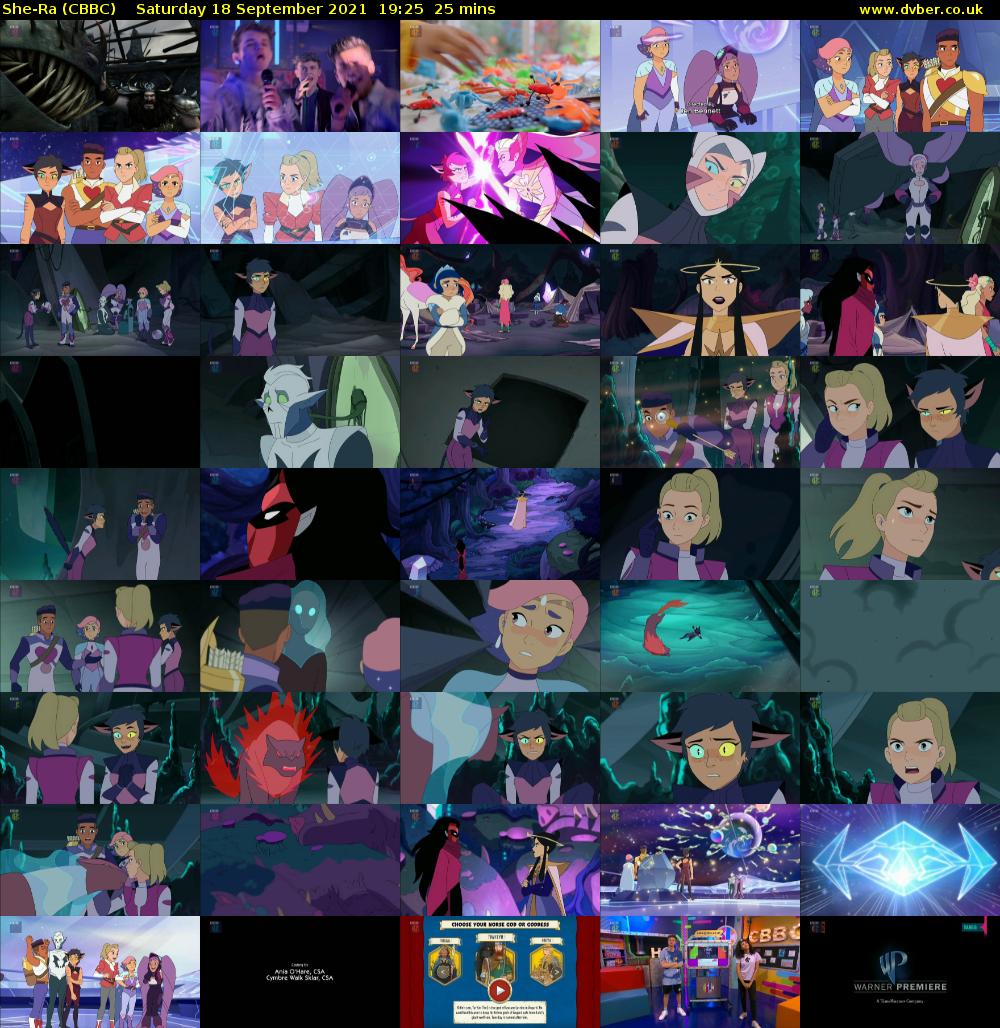 She-Ra (CBBC) Saturday 18 September 2021 19:25 - 19:50