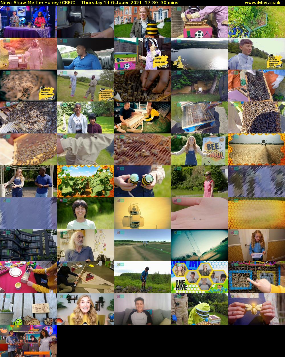 Show Me the Honey (CBBC) Thursday 14 October 2021 17:30 - 18:00