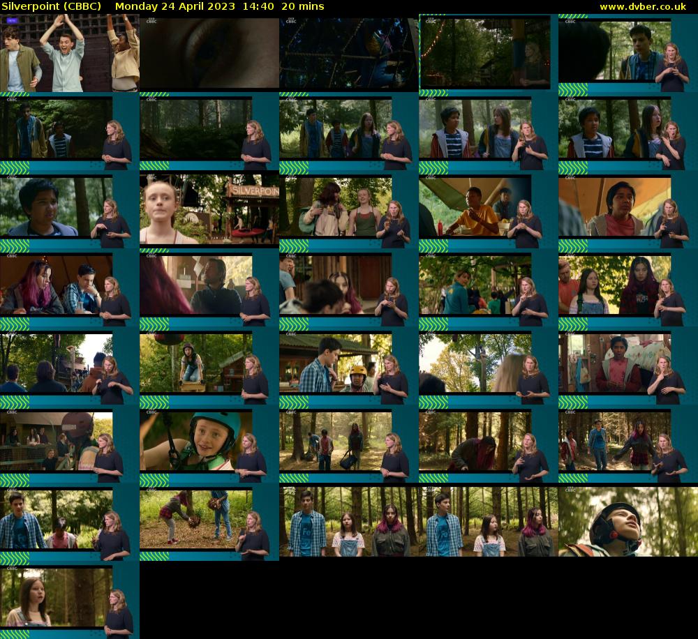 Silverpoint (CBBC) Monday 24 April 2023 14:40 - 15:00