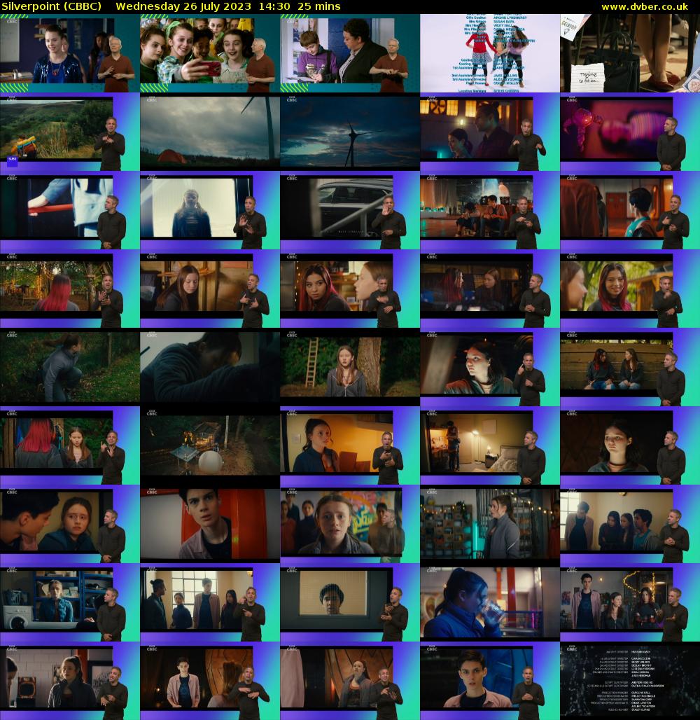 Silverpoint (CBBC) Wednesday 26 July 2023 14:30 - 14:55