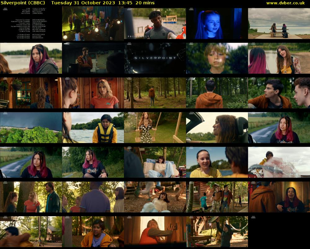 Silverpoint (CBBC) Tuesday 31 October 2023 13:45 - 14:05