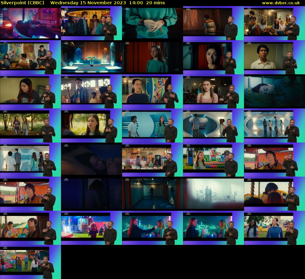 Silverpoint (CBBC) Wednesday 15 November 2023 14:00 - 14:20