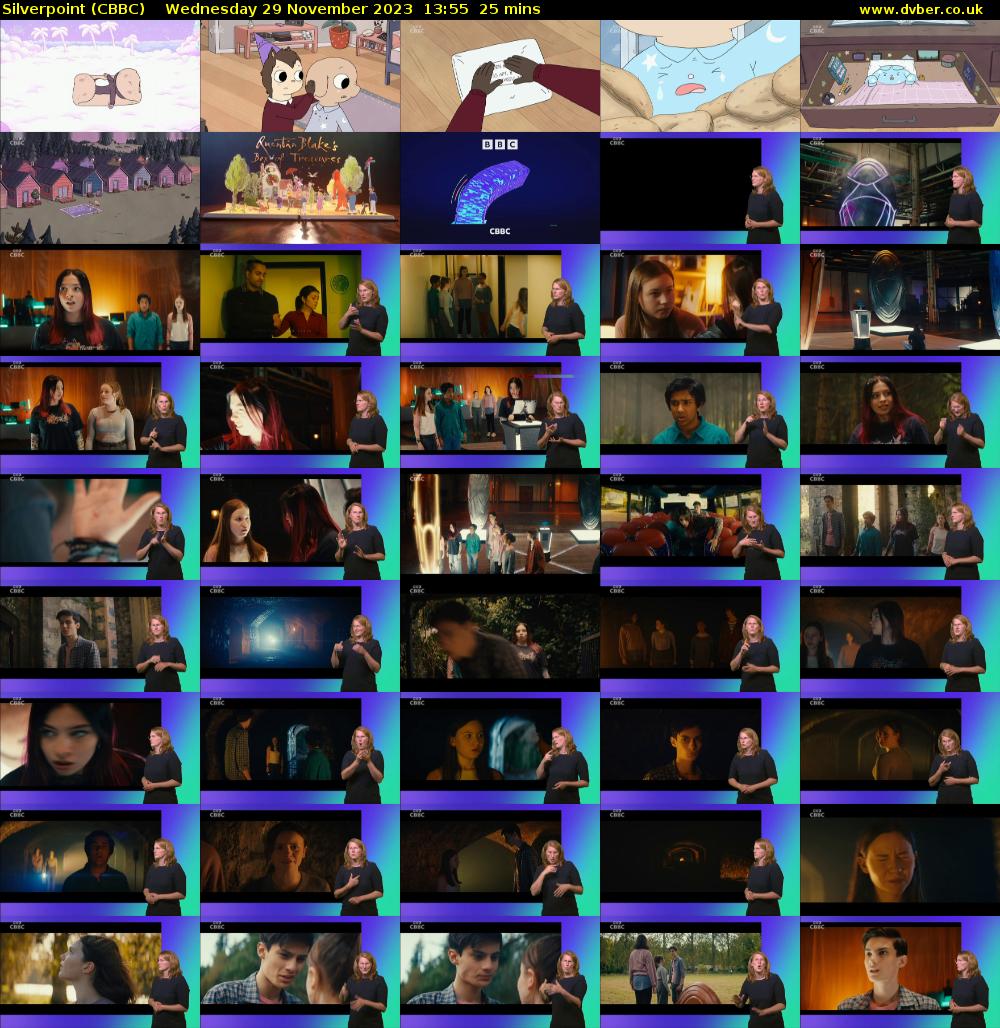 Silverpoint (CBBC) Wednesday 29 November 2023 13:55 - 14:20
