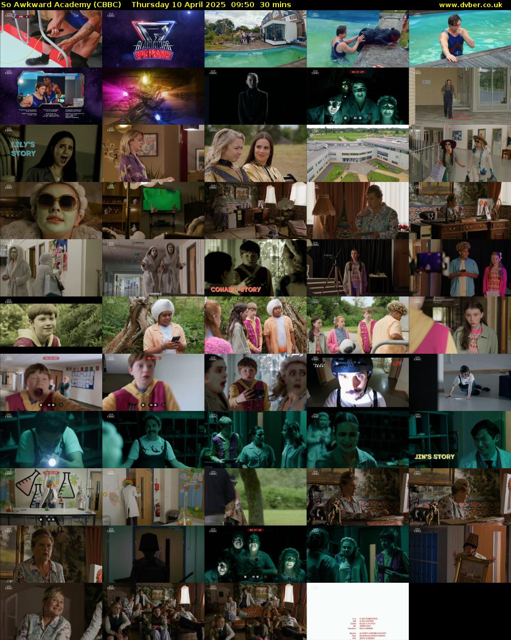 So Awkward Academy (CBBC) Thursday 10 April 2025 09:50 - 10:20