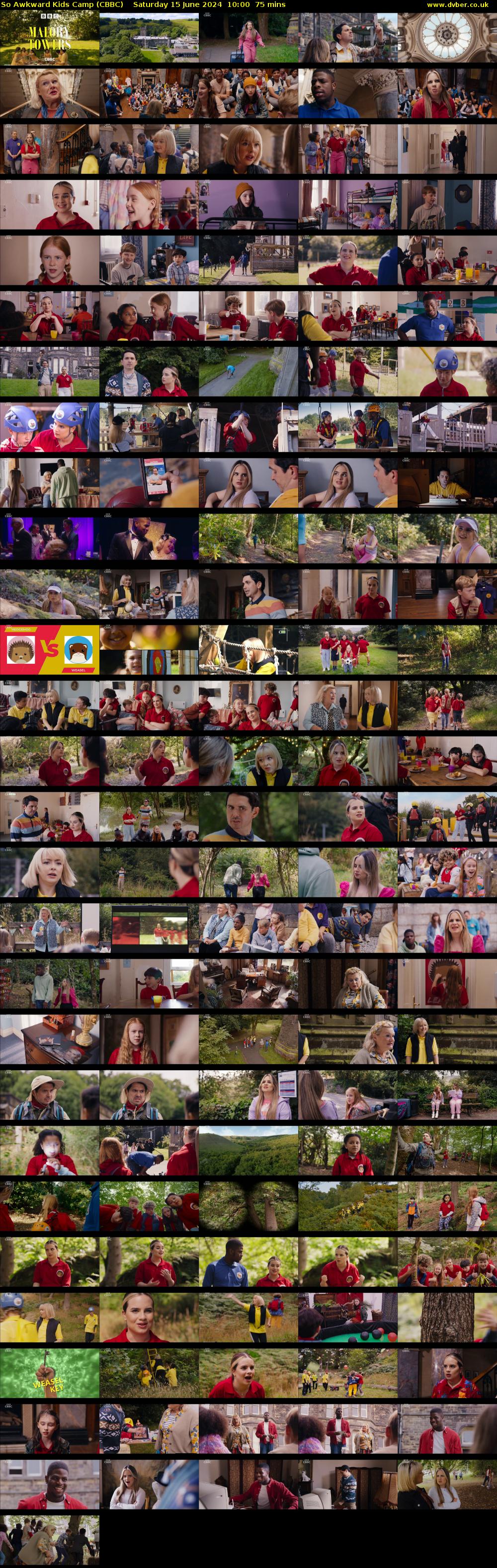 So Awkward Kids Camp (CBBC) Saturday 15 June 2024 10:00 - 11:15