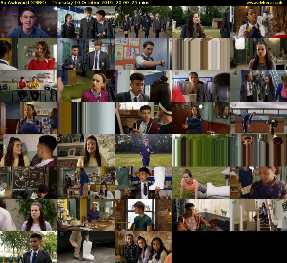 So Awkward (CBBC) Thursday 10 October 2019 20:00 - 20:25