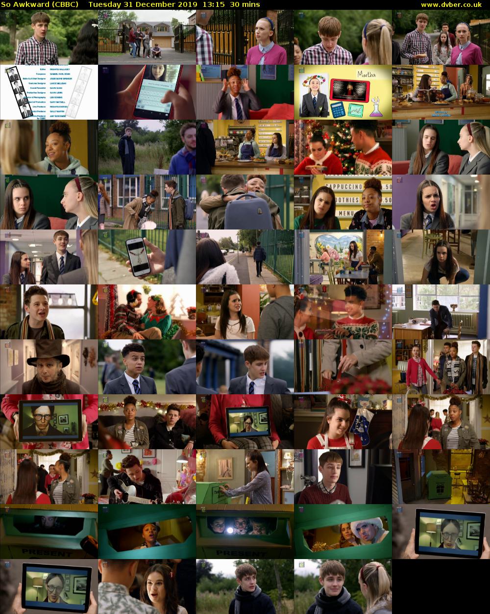 So Awkward (CBBC) Tuesday 31 December 2019 13:15 - 13:45
