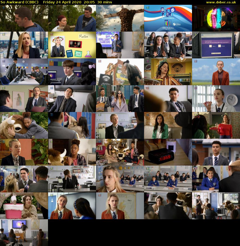 So Awkward (CBBC) Friday 24 April 2020 20:05 - 20:35