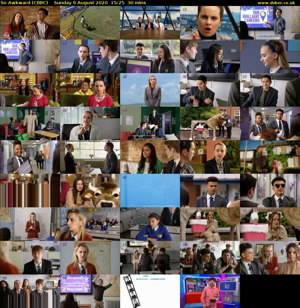 So Awkward (CBBC) Sunday 9 August 2020 15:25 - 15:55