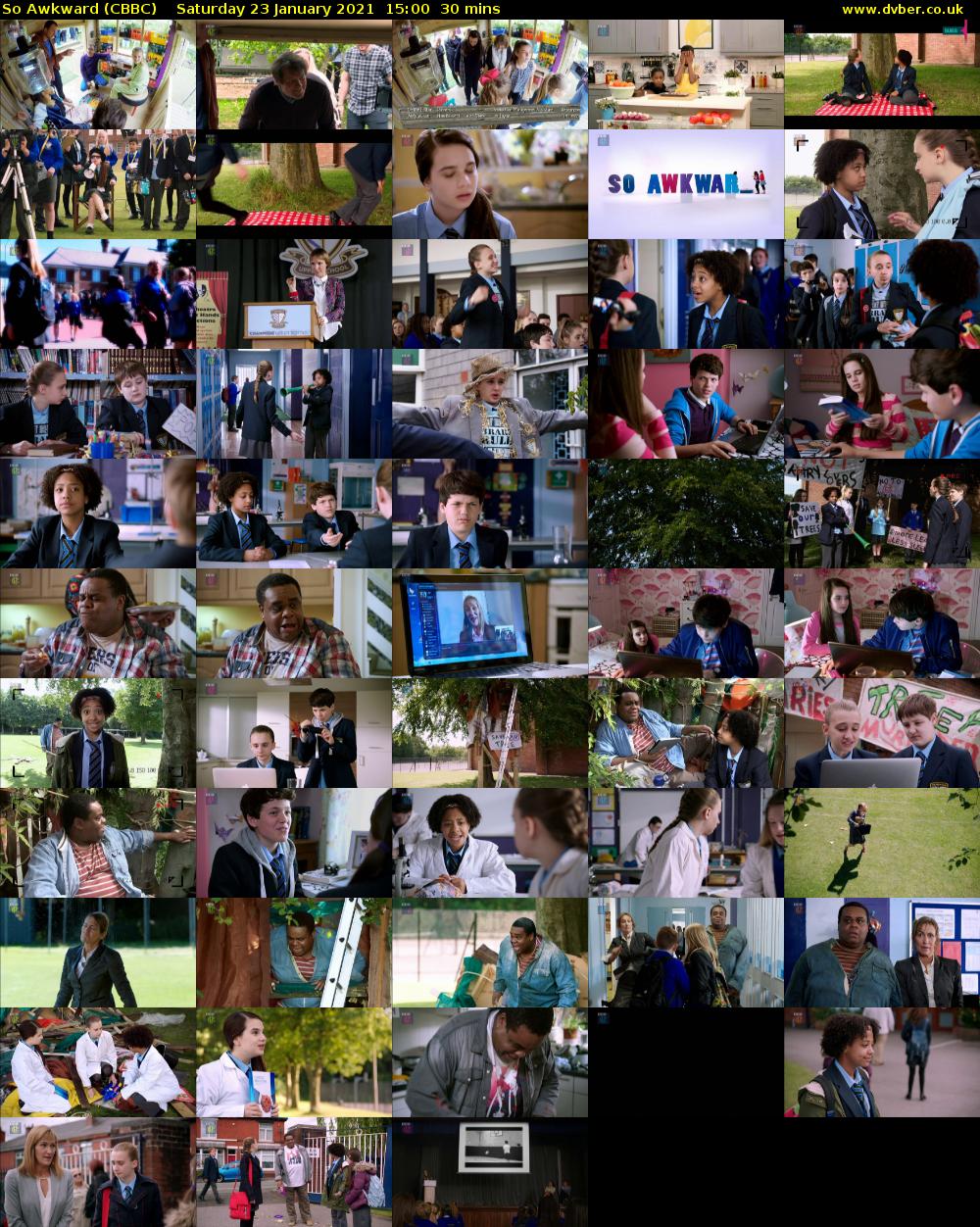 So Awkward (CBBC) Saturday 23 January 2021 15:00 - 15:30