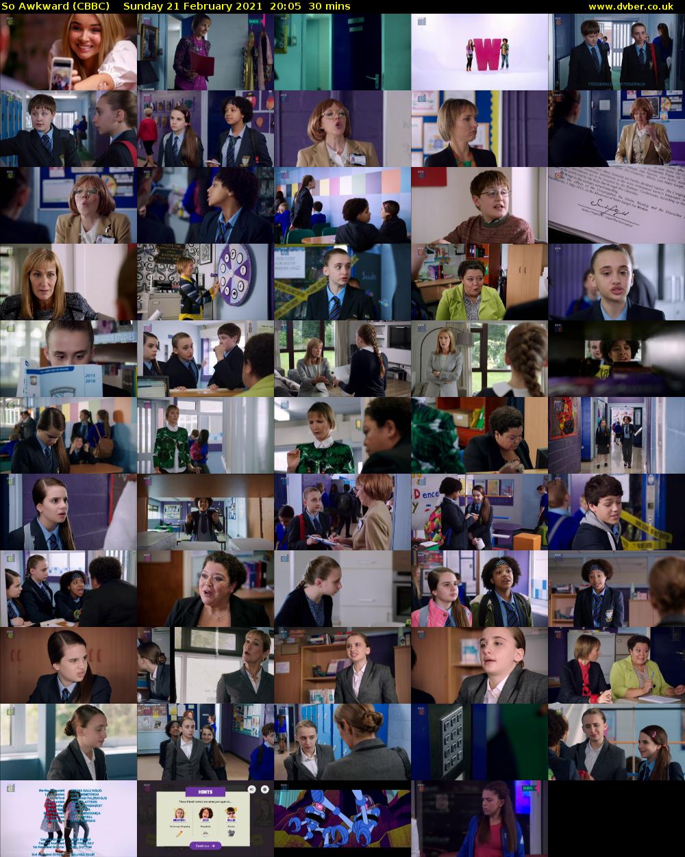 So Awkward (CBBC) Sunday 21 February 2021 20:05 - 20:35