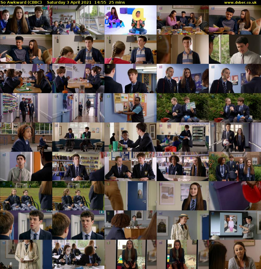 So Awkward (CBBC) Saturday 3 April 2021 14:55 - 15:20