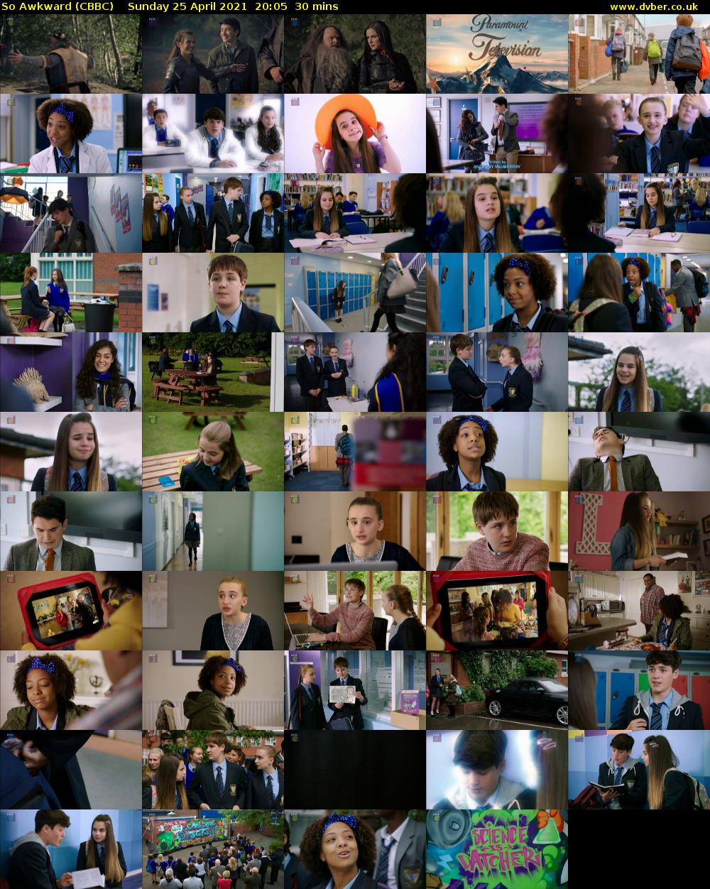 So Awkward (CBBC) Sunday 25 April 2021 20:05 - 20:35