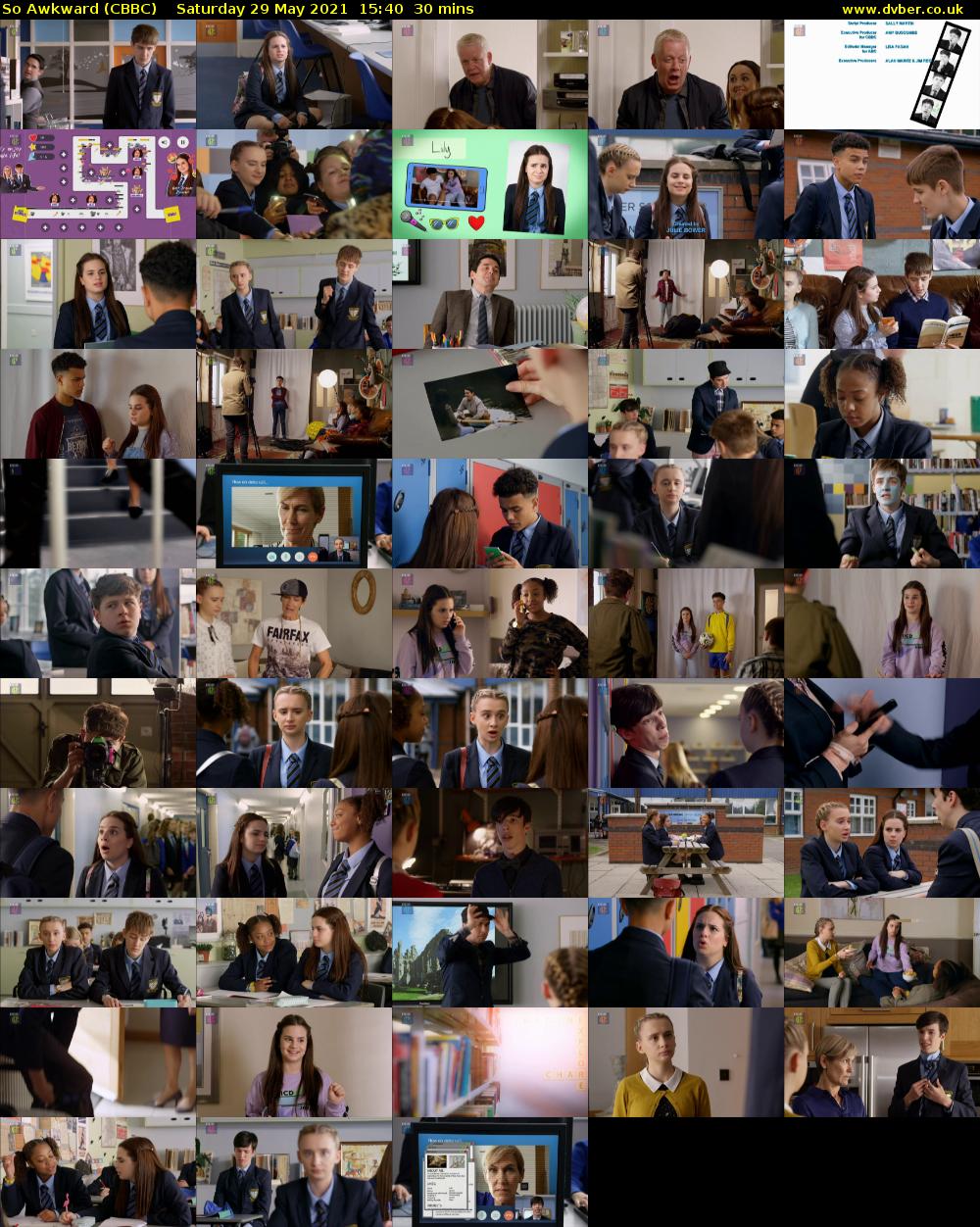 So Awkward (CBBC) Saturday 29 May 2021 15:40 - 16:10