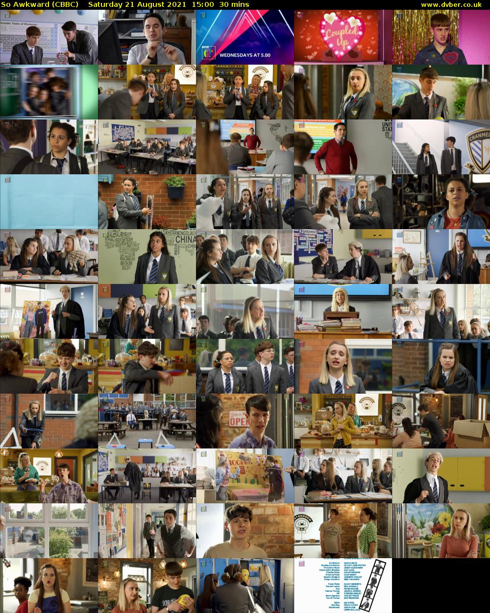 So Awkward (CBBC) Saturday 21 August 2021 15:00 - 15:30