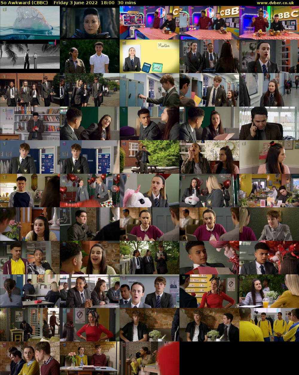 So Awkward (CBBC) Friday 3 June 2022 18:00 - 18:30