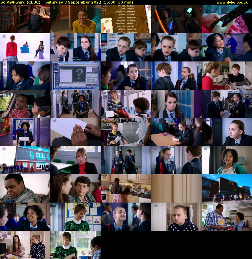 So Awkward (CBBC) Saturday 3 September 2022 15:00 - 15:30