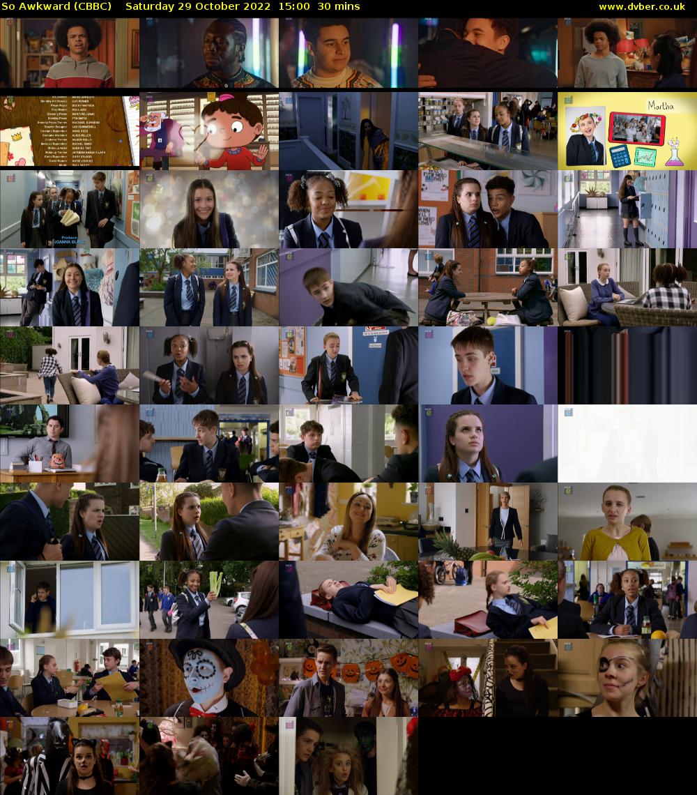 So Awkward (CBBC) Saturday 29 October 2022 15:00 - 15:30