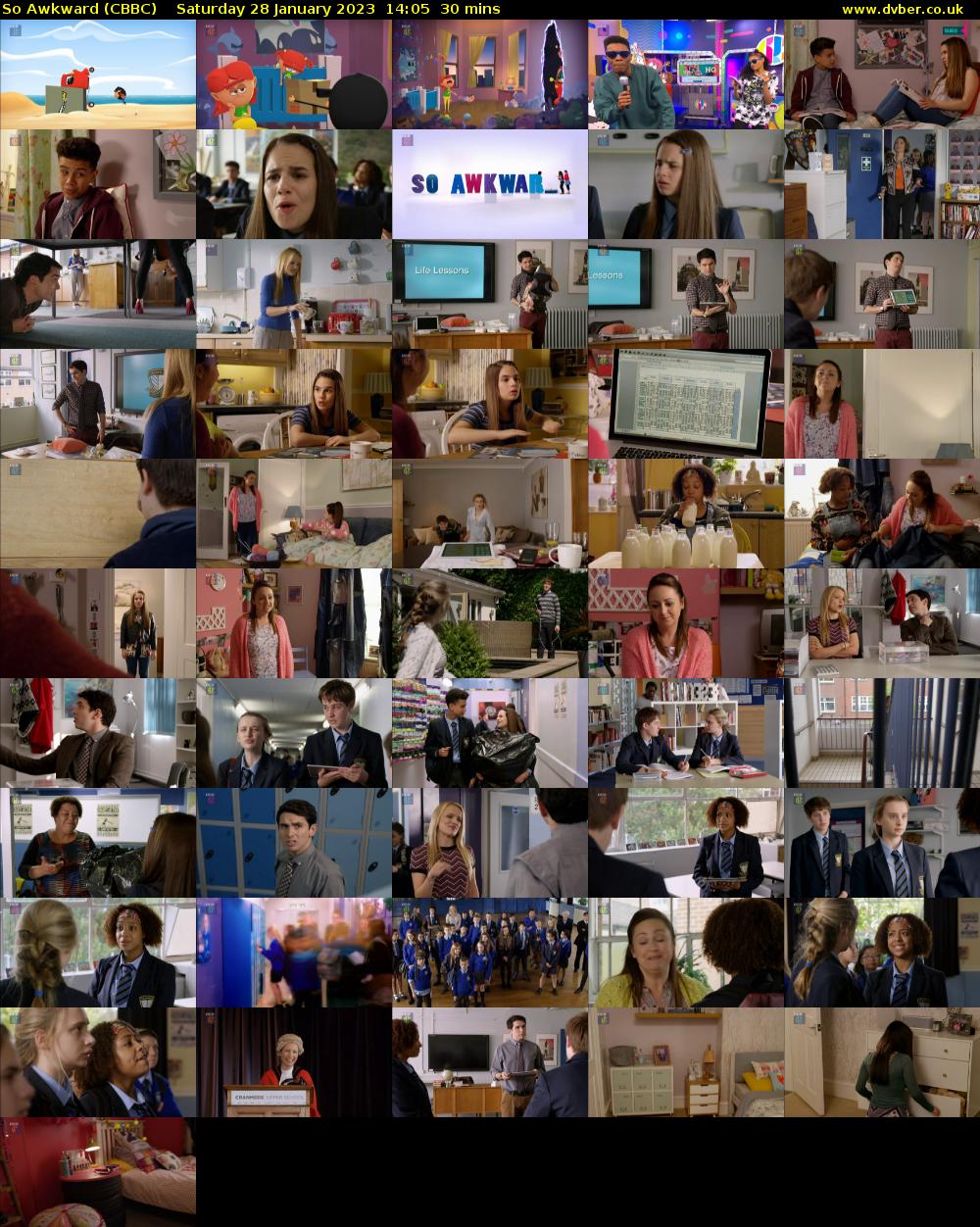 So Awkward (CBBC) Saturday 28 January 2023 14:05 - 14:35