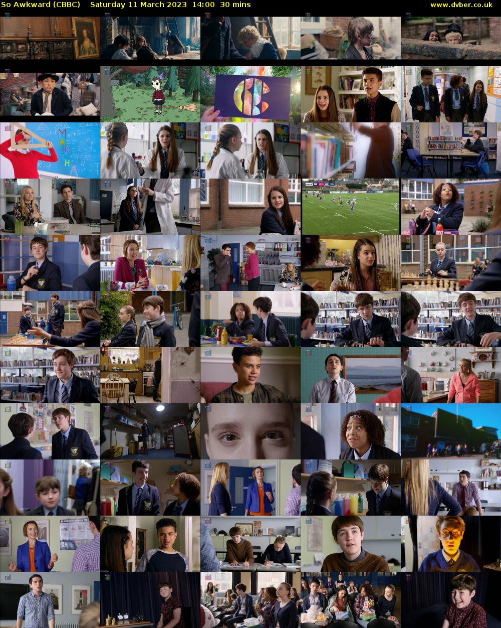 So Awkward (CBBC) Saturday 11 March 2023 14:00 - 14:30