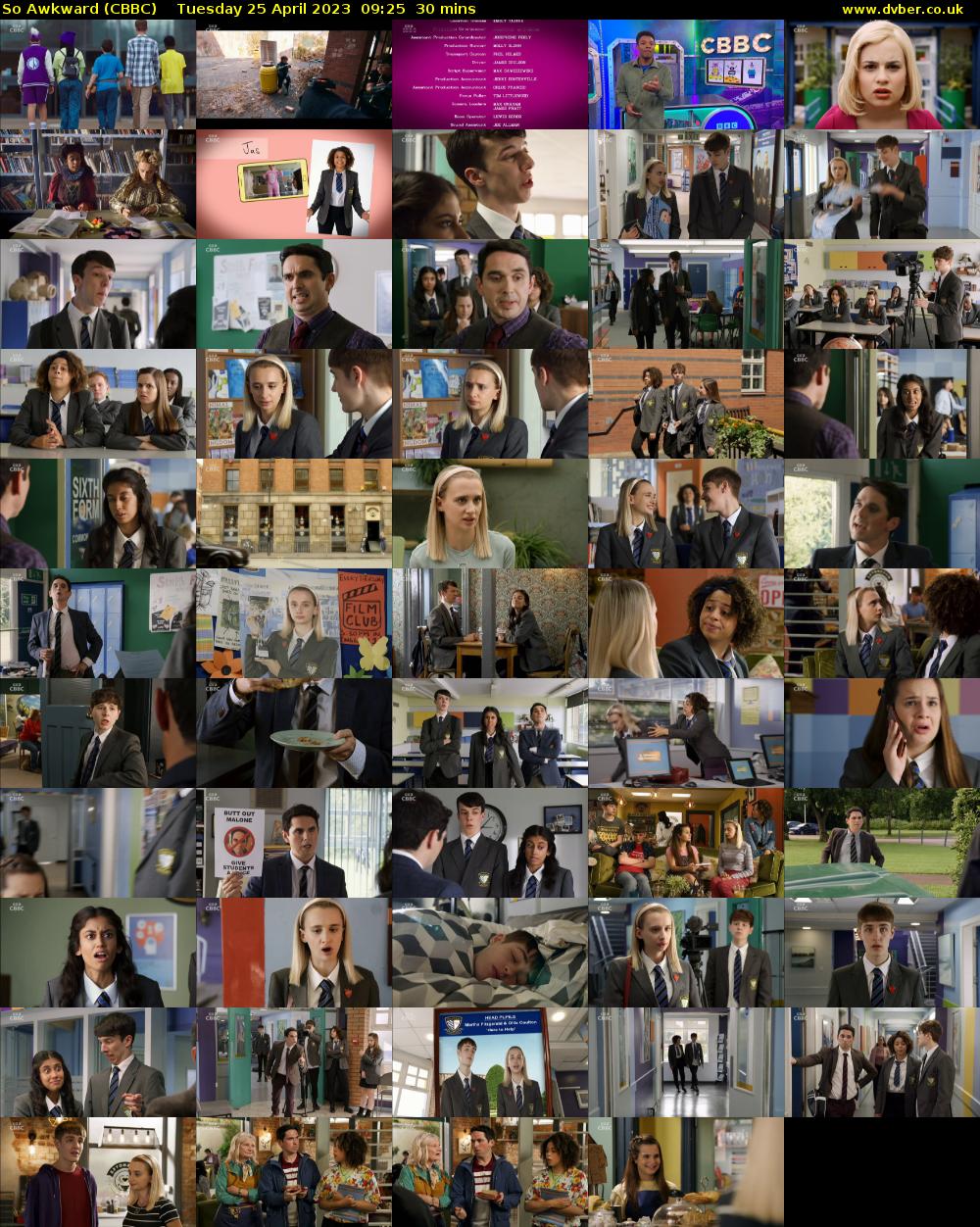 So Awkward (CBBC) Tuesday 25 April 2023 09:25 - 09:55