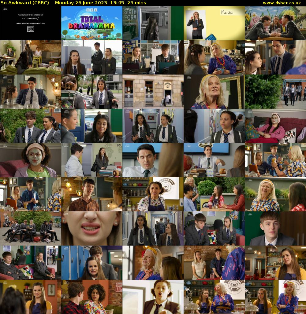 So Awkward (CBBC) Monday 26 June 2023 13:45 - 14:10