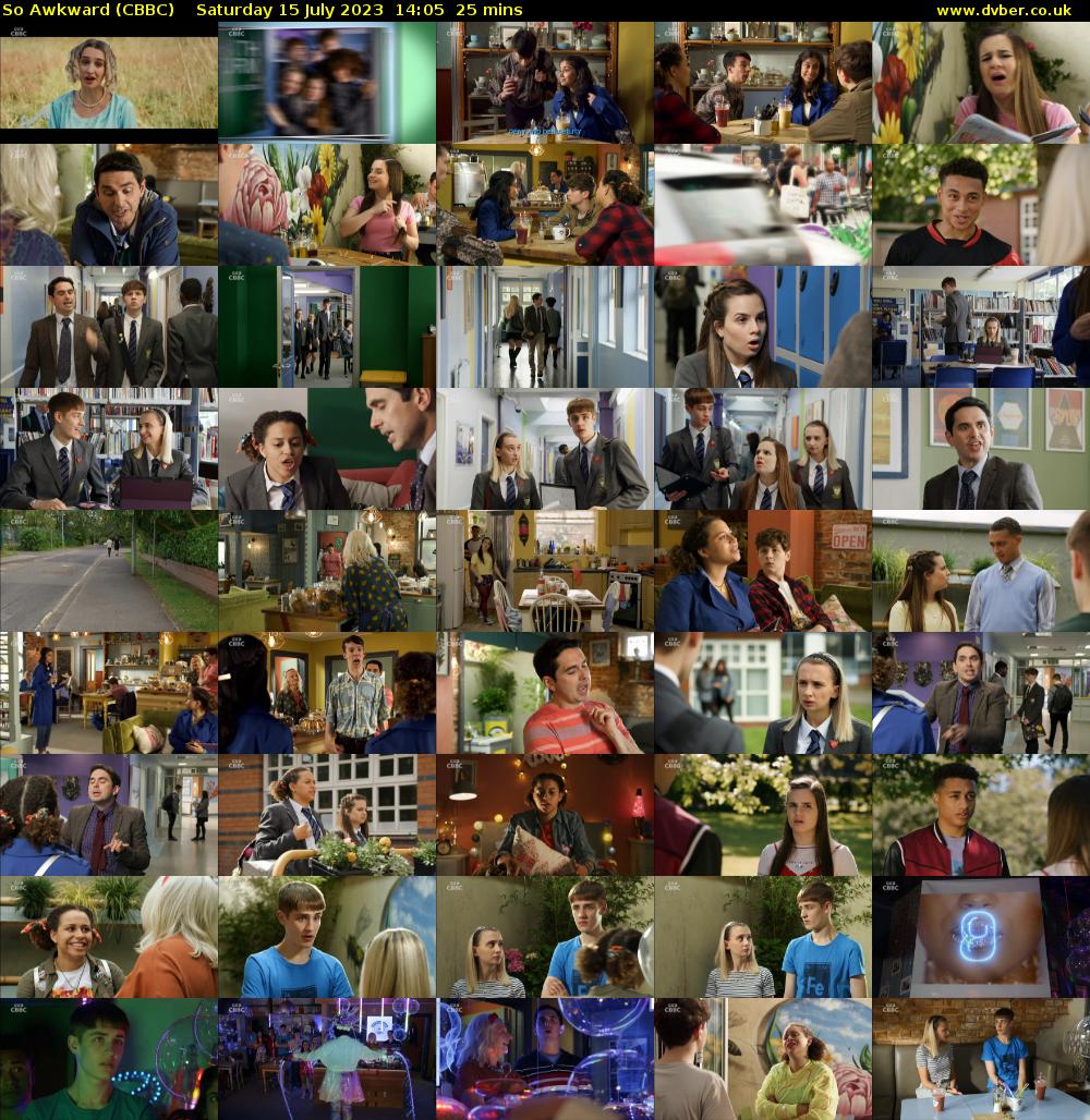 So Awkward (CBBC) Saturday 15 July 2023 14:05 - 14:30