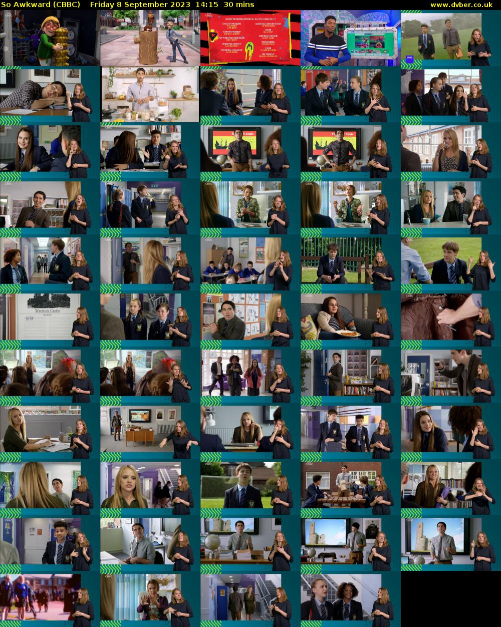 So Awkward (CBBC) Friday 8 September 2023 14:15 - 14:45