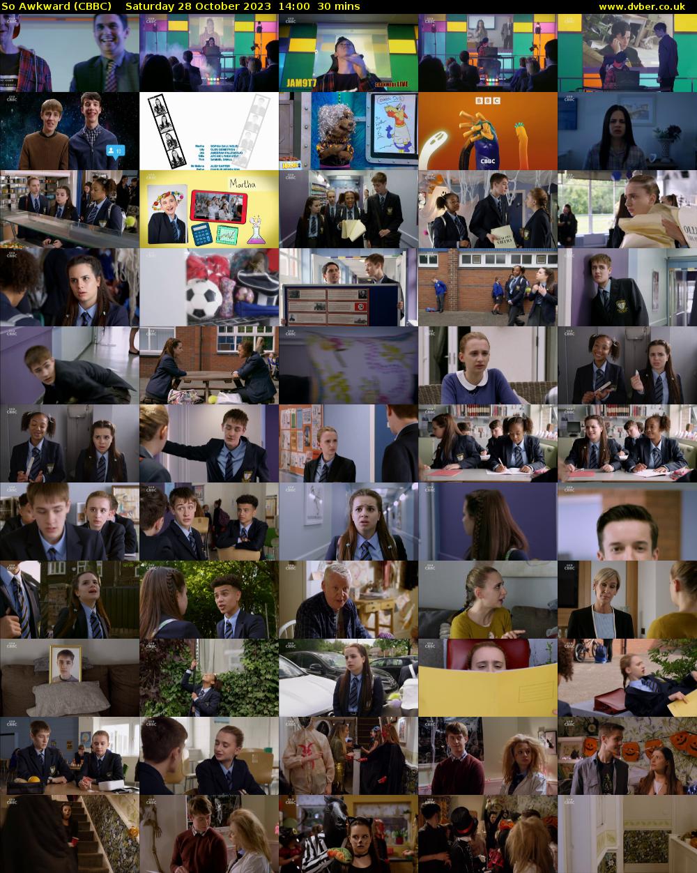 So Awkward (CBBC) Saturday 28 October 2023 14:00 - 14:30