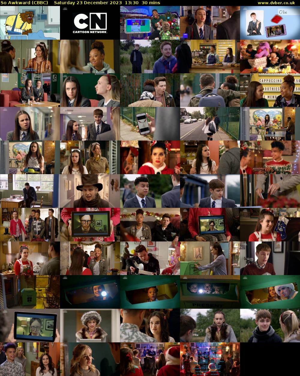 So Awkward (CBBC) Saturday 23 December 2023 13:30 - 14:00