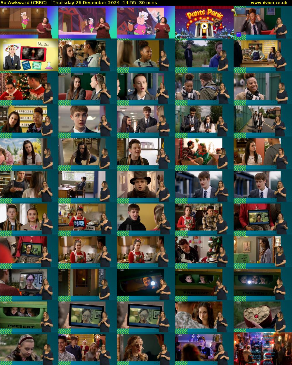 So Awkward (CBBC) Thursday 26 December 2024 14:55 - 15:25