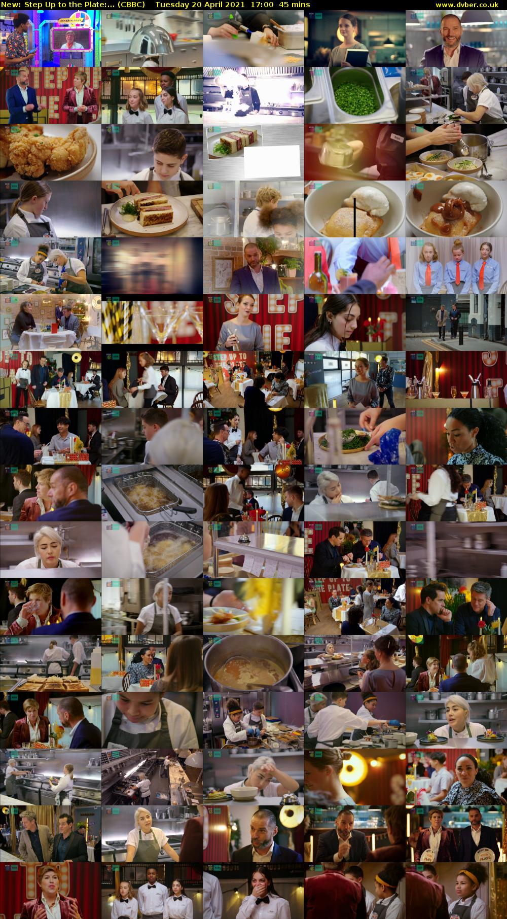Step Up to the Plate:... (CBBC) Tuesday 20 April 2021 17:00 - 17:45